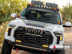 Toyota Tundra Flexible Solar Panel Kit - Complete Kit w/ Waterproof Controller + Hood Decal - 3rd Gen - 90W Toyota Tundra Flexible Solar Panel Kit - Complete Kit w/ Waterproof Controller + Hood Decal - 3rd Gen - 90W